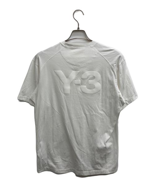 Y-3（ワイスリー）Y-3 (ワイスリー) バックロゴ Tシャツ ホワイト サイズ:Sの古着・服飾アイテム