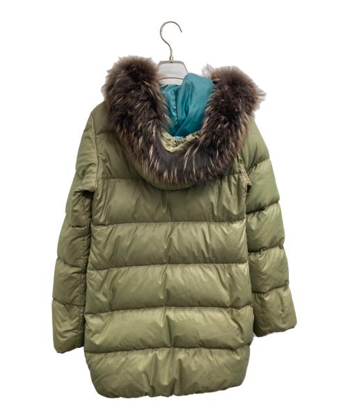 DUVETICA（デュベティカ）DUVETICA (デュベティカ) Kappaラクーンファーダウンコート カーキ サイズ:40の古着・服飾アイテム