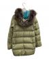 DUVETICA (デュベティカ) Kappaラクーンファーダウンコート カーキ サイズ:40：6000円