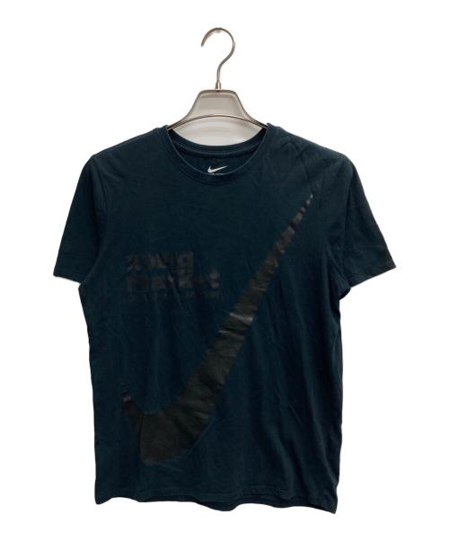 NIKE（ナイキ）NIKE (ナイキ) BLACK COMME des GARCONS (ブラックコムデギャルソン) プリントTシャツ ブラック サイズ:Lの古着・服飾アイテム