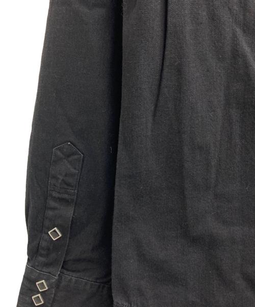 RRL（ダブルアールエル）RRL (ダブルアールエル) デニムウエスタンシャツ ブラック サイズ:Sの古着・服飾アイテム