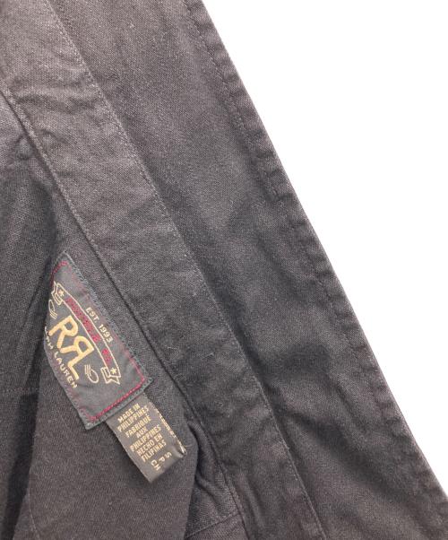 RRL（ダブルアールエル）RRL (ダブルアールエル) デニムウエスタンシャツ ブラック サイズ:Sの古着・服飾アイテム