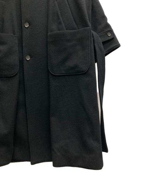 VOAAOV（ヴォアーブ）VOAAOV (ヴォアーブ) S100 WOOL BEAVER COAT ブラック サイズ:1の古着・服飾アイテム