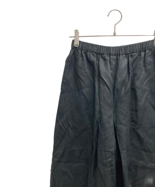 JOURNAL STANDARD（ジャーナルスタンダード）JOURNAL STANDARD (ジャーナルスタンダード) リネンタックキュロット ブラック サイズ:記載無しの古着・服飾アイテム