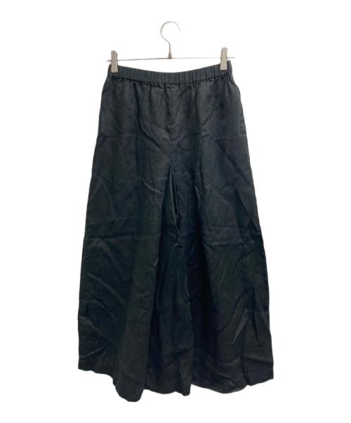 JOURNAL STANDARD（ジャーナルスタンダード）JOURNAL STANDARD (ジャーナルスタンダード) リネンタックキュロット ブラック サイズ:記載無しの古着・服飾アイテム