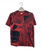 PAUL SMITHポールスミス）の古着「総柄Tシャツ」｜レッド