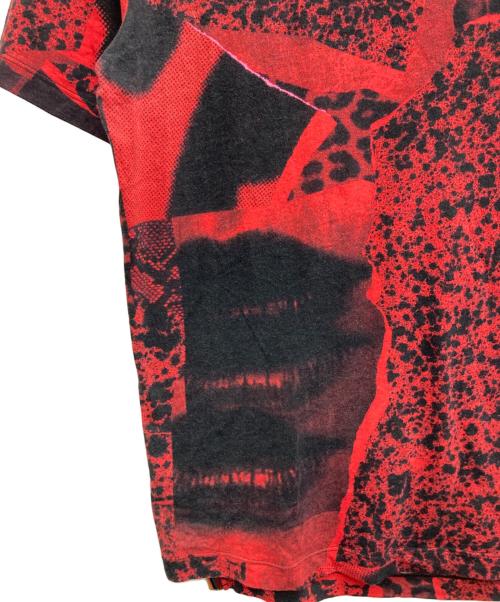 PAUL SMITH（ポールスミス）Paul Smith (ポールスミス) 総柄Tシャツ レッド サイズ:Mの古着・服飾アイテム