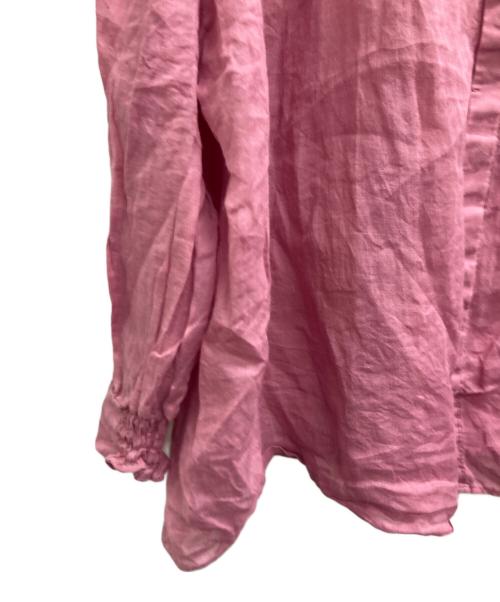 COLLAGE GALLARDAGALANTE（コラージュ ガリャルダガランテ）COLLAGE GALLARDAGALANTE (コラージュ ガリャルダガランテ) ラミー2wayブラウス ピンク サイズ:Fの古着・服飾アイテム