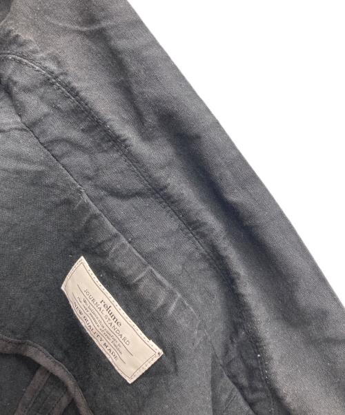 JOURNAL STANDARD（ジャーナルスタンダード）JOURNAL STANDARD (ジャーナルスタンダード) フランダースリネン混ハーフスリーブジャケット ブラック サイズ:Fの古着・服飾アイテム