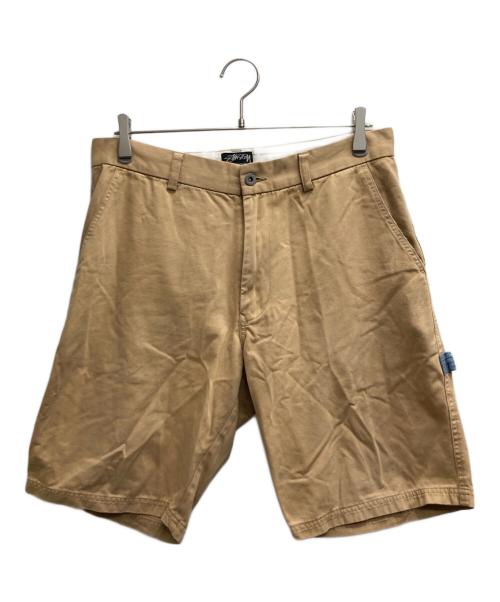 stussy（ステューシー）stussy (ステューシー) ハーフパンツ ベージュ サイズ:32の古着・服飾アイテム