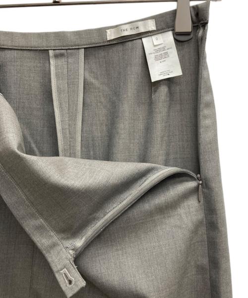 THE ROW（ザ ロウ）THE ROW (ザ ロウ) ウールスカート グレー サイズ:2の古着・服飾アイテム