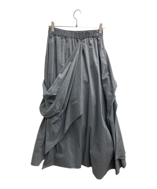 SLY（スライ）SLY (スライ) HW DRAPE DESIGN スカート グレー サイズ:2の古着・服飾アイテム