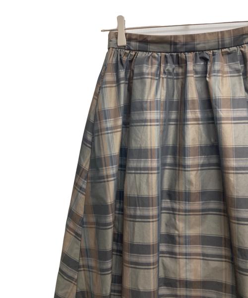 JOURNAL STANDARD（ジャーナルスタンダード）JOURNAL STANDARD (ジャーナルスタンダード) メモリーチェックスカート ブラウン サイズ:36の古着・服飾アイテム