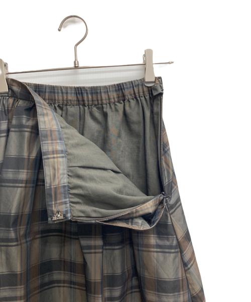 JOURNAL STANDARD（ジャーナルスタンダード）JOURNAL STANDARD (ジャーナルスタンダード) メモリーチェックスカート ブラウン サイズ:36の古着・服飾アイテム
