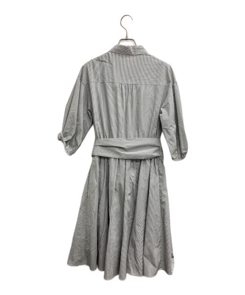 M'S GRACY（エムズグレイシー）M'S GRACY (エムズグレイシー) シャツワンピース グレー サイズ:40の古着・服飾アイテム