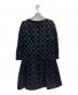 M'S GRACY (エムズグレイシー) ドットとリボンのワンピース ブラック サイズ:38：6000円