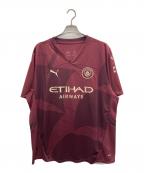 PUMAプーマ）の古着「マンチェスターシティ 24-25 サード 半袖 ユニフォーム」｜レッド