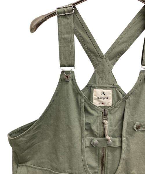 Snow peak（スノーピーク）snow peak (スノーピーク) TAKIBI Ripstop Vest グリーン サイズ:L 未使用品の古着・服飾アイテム