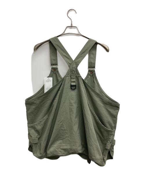 Snow peak（スノーピーク）snow peak (スノーピーク) TAKIBI Ripstop Vest グリーン サイズ:L 未使用品の古着・服飾アイテム