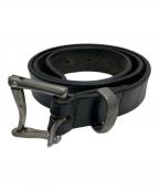 Needlesニードルズ）の古着「レザーベルト」｜ブラック