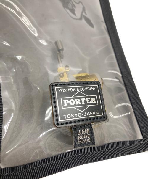 PORTER（ポーター）PORTER (ポーター) JAM HOME MADE (ジャムホームメイド) PVCサコッシュ ブラックの古着・服飾アイテム