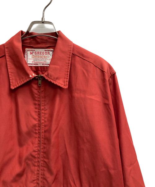 McGREGOR（マクレガー）McGREGOR (マクレガー) ドリズラージャケット レッド サイズ:42の古着・服飾アイテム