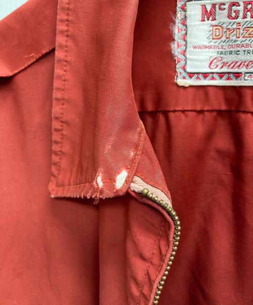 McGREGOR（マクレガー）McGREGOR (マクレガー) ドリズラージャケット レッド サイズ:42の古着・服飾アイテム