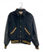 VANCE HALLヴァンス ホール）の古着「スタジャン」｜ネイビー