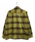 REGAL (リーガル) チェックフラップオープンカラーシャツ グリーン サイズ:L：7000円