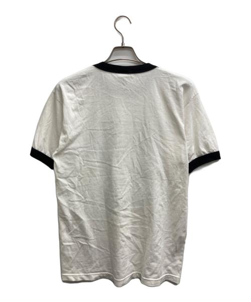 JIMI HENDRIX（ジミ・ヘンドリックス）JIMI HENDRIX (ジミ・ヘンドリックス) ALSTYLE APPAREL & ACTIVEWEAR (アレスタイルアパレル＆アクティブウェア) リンガーTシャツ ホワイト サイズ:Mの古着・服飾アイテム