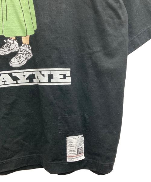 Maison MIHARA YASUHIRO（メゾン ミハラ ヤスヒロ）Maison MIHARA YASUHIRO (メゾン ミハラ ヤスヒロ) WAYNE Printed Tee ブラック サイズ:48の古着・服飾アイテム