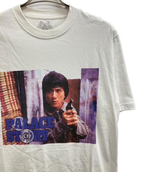 PALACE（パレス）PALACE (パレス) PALACE STORY TEE ホワイト サイズ:Mの古着・服飾アイテム