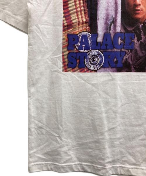 PALACE（パレス）PALACE (パレス) PALACE STORY TEE ホワイト サイズ:Mの古着・服飾アイテム