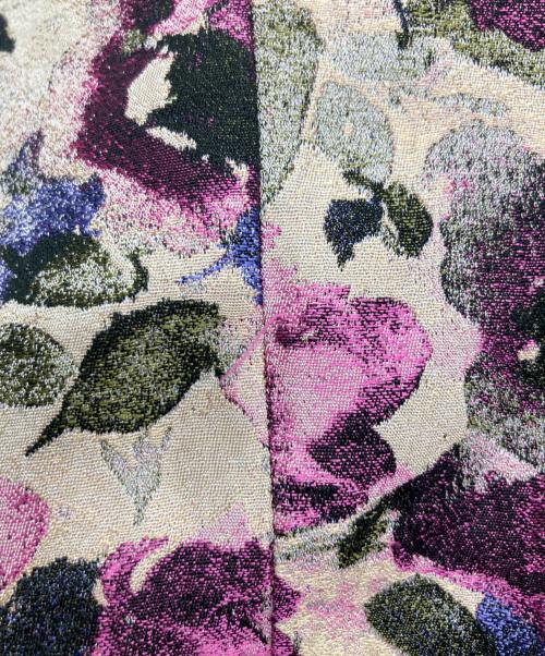 ANAYI（アナイ）ANAYI (アナイ) フラワージャガードタックワンピース ピンク サイズ:38の古着・服飾アイテム