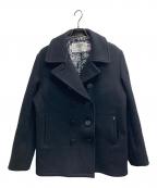 Schott×stussyショット×ステューシー）の古着「Pコート」｜ブラック