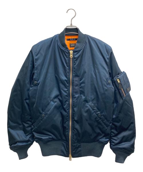 BUZZ RICKSON'S（バズリクソンズ）BUZZ RICKSON'S (バズリクソンズ) PORTER (ポーター) MA-1 & WALLET ネイビー サイズ:38LONGの古着・服飾アイテム