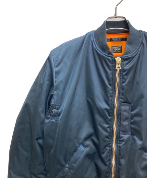 BUZZ RICKSON'S（バズリクソンズ）BUZZ RICKSON'S (バズリクソンズ) PORTER (ポーター) MA-1 & WALLET ネイビー サイズ:38LONGの古着・服飾アイテム