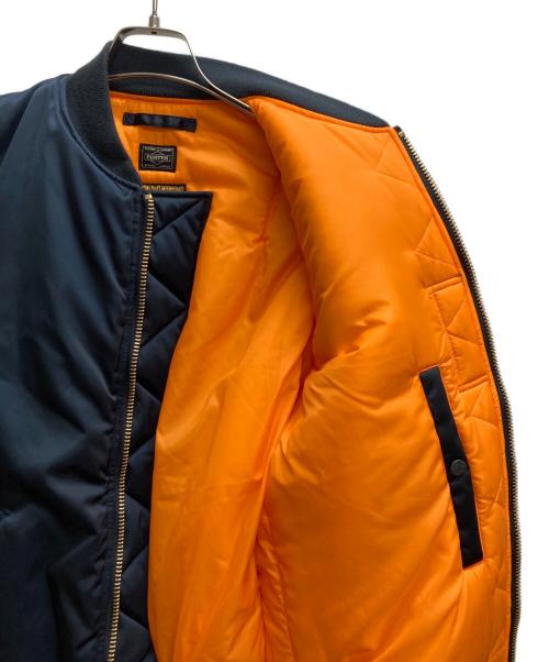 BUZZ RICKSON'S（バズリクソンズ）BUZZ RICKSON'S (バズリクソンズ) PORTER (ポーター) MA-1 & WALLET ネイビー サイズ:38LONGの古着・服飾アイテム