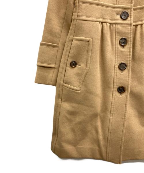 BURBERRY BLUE LABEL（バーバリーロンドンブルーレーベル）BURBERRY BLUE LABEL (バーバリーロンドンブルーレーベル) アンゴラ混コート ベージュ サイズ:38の古着・服飾アイテム