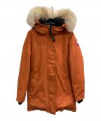 CANADA GOOSEカナダグース）の古着「VICTORIA PARKA」｜オレンジ