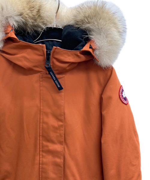 CANADA GOOSE（カナダグース）CANADA GOOSE (カナダグース) VICTORIA PARKA オレンジ サイズ:XSの古着・服飾アイテム