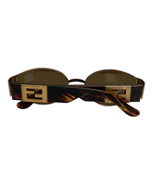 FENDI（フェンディ）FENDI (フェンディ) ズッカサングラス ブラウンの古着・服飾アイテム