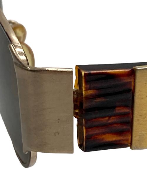 FENDI（フェンディ）FENDI (フェンディ) ズッカサングラス ブラウンの古着・服飾アイテム