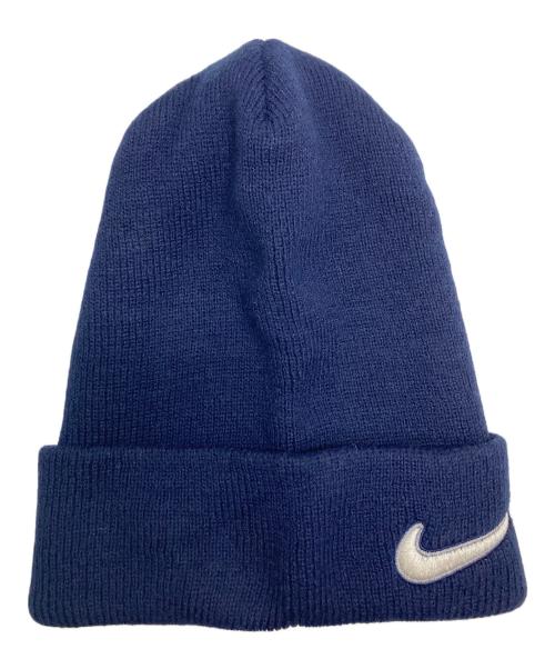 NIKE（ナイキ）NIKE (ナイキ) 90ｓニット帽 ネイビー サイズ:記載なし（実寸サイズを参照ください）の古着・服飾アイテム
