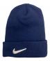 NIKE（ナイキ）の古着「90ｓニット帽」｜ネイビー
