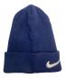 NIKE (ナイキ) 90ｓニット帽 ネイビー サイズ:記載なし（実寸サイズを参照ください）：5000円