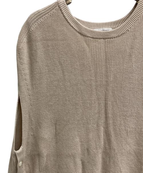 23区（ニジュウサンク）23区 (ニジュウサンク) コットンギマ ニット ベスト アイボリー サイズ:44の古着・服飾アイテム