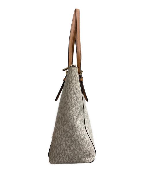 MICHAEL KORS（マイケル・コース）MICHAEL KORS (マイケルコース) トートバッグ アイボリーの古着・服飾アイテム