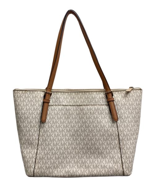 MICHAEL KORS（マイケル・コース）MICHAEL KORS (マイケルコース) トートバッグ アイボリーの古着・服飾アイテム