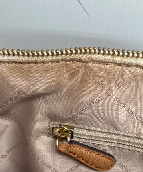 MICHAEL KORS（マイケル・コース）MICHAEL KORS (マイケルコース) トートバッグ アイボリーの古着・服飾アイテム